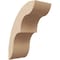 Ekena Millwork 5-inch W x 8-inch D x 12-inch H Ozark Rough Cedar Woodgrain TimberThane Knee Brace, Primed BRCUR05X08X12OZKRCPR - alternate 1